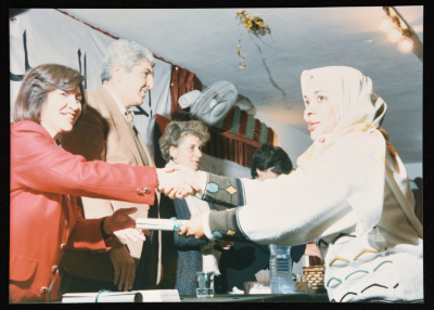 A Photograph of a Training Graduation Ceremony, January 1996
