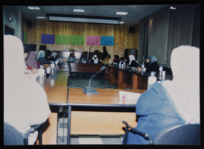 Feminist meeting with the members of Al-Bireh and Abwein Municipality