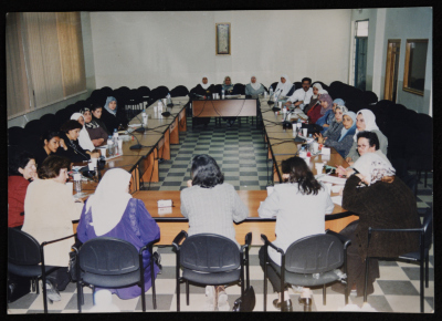 Feminist meeting with the members of Al-Bireh and Abwein Municipality