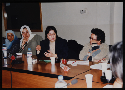Feminist meeting with the members of Al-Bireh and Abwein Municipality