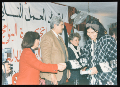 A Photograph of a Training Graduation Ceremony, January 1996
