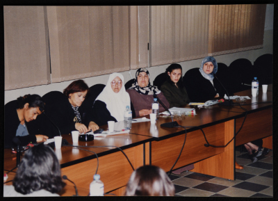 Feminist meeting with the members of Al-Bireh and Abwein Municipality