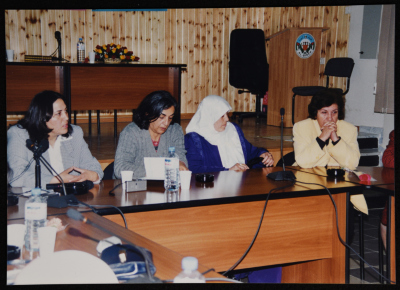 Feminist meeting with the members of Al-Bireh and Abwein Municipality