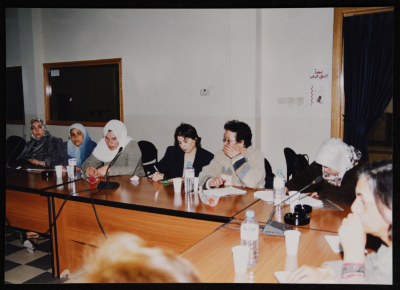 Feminist meeting with the members of Al-Bireh and Abwein Municipality
