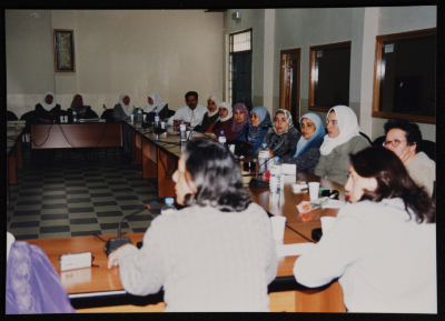Feminist meeting with the members of Al-Bireh and Abwein Municipality