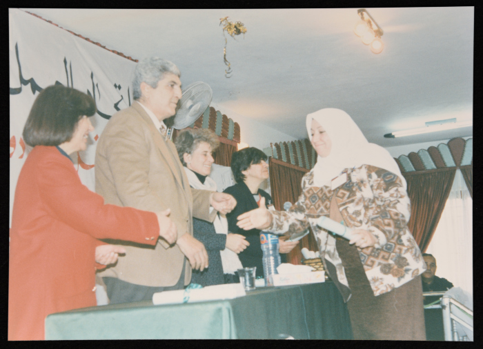 A Photograph of a Training Graduation Ceremony, January 1996
