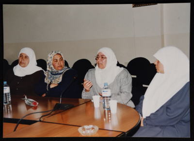 Feminist meeting with the members of Al-Bireh and Abwein Municipality