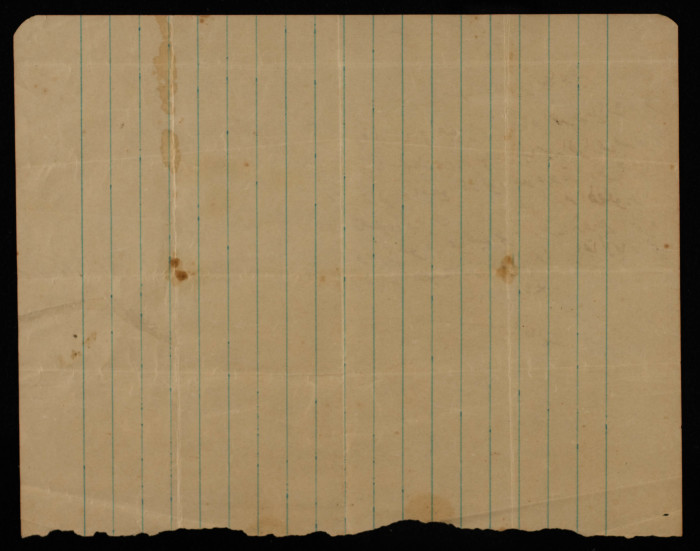 A Cash Receipt from Abbas Huwwary to Ahmad Ali ash-Sha'er , Sabastia Village 