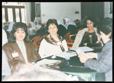 A Photograph of a Training Graduation Ceremony, January 1996
