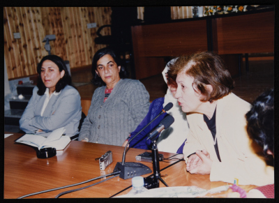 Feminist meeting with the members of Al-Bireh and Abwein Municipality