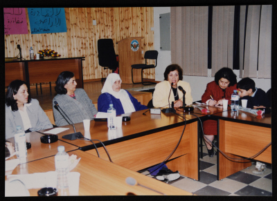 Feminist meeting with the members of Al-Bireh and Abwein Municipality