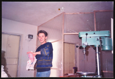 A carpentry workshop