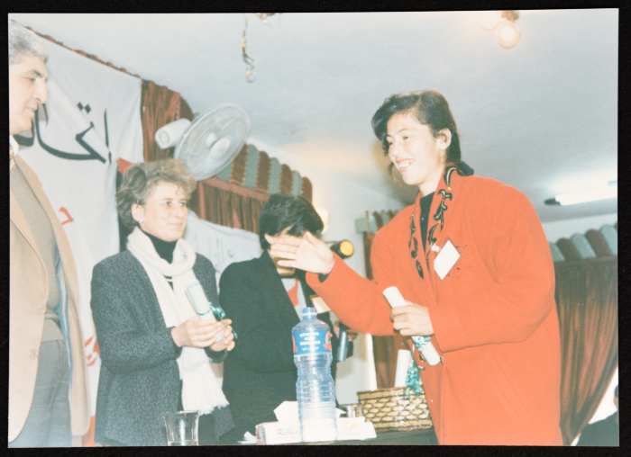 A Photograph of a Training Graduation Ceremony, January 1996
