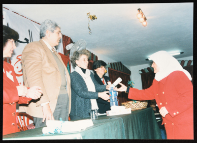 A Photograph of a Training Graduation Ceremony, January 1996
