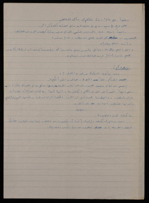"Notes", Bassam Shak