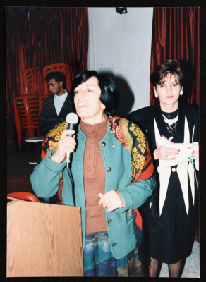 A Photograph of a Training Graduation Ceremony, January 1996
