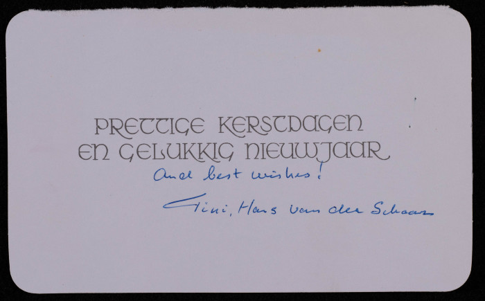 A Postcard Sent to Bassam Shak'a	