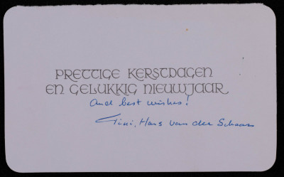 A Postcard Sent to Bassam Shak'a	