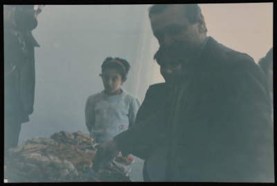 A Photograph of a Meeting between a Group of Women and Yaser Abd Rabbu, General Secretary of FIDA Party, 1990-99
