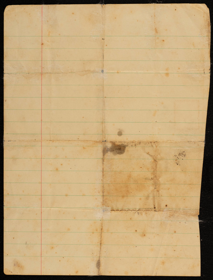 A Land Deed Signed by Khader bin el-Abed to Yunis abu Irhaima, October 13 1932