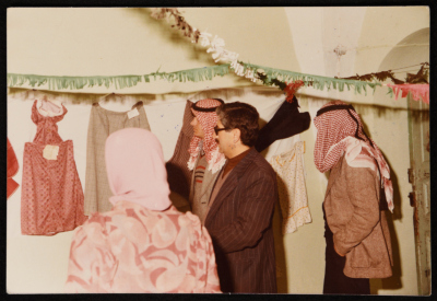 Clothes exhibition in Hebron