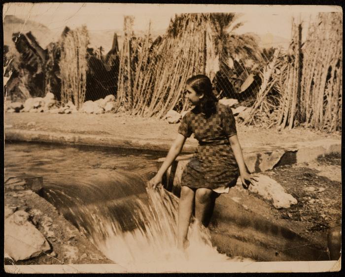 صورة شخصية لفاطمة المحب في عين السلطان، أريحا