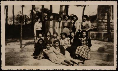 A Group Portrait of Fatima al-Muhib and her Colleagues, Ramallah