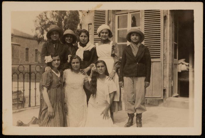 Fatima al-Muhib with Others