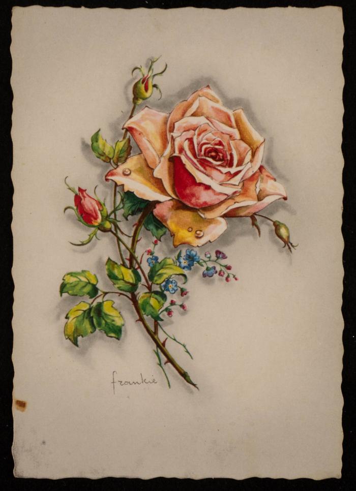 A Painting of a Flower