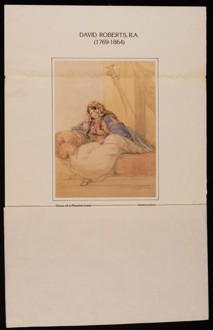 A Watercolour Painting on a Postcard 