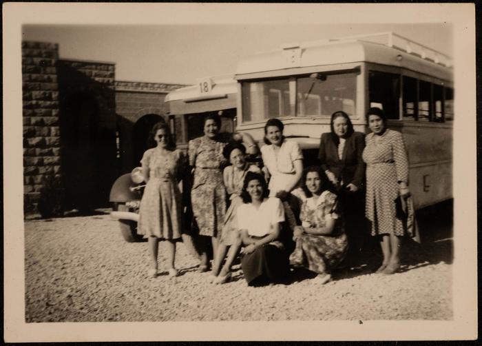 A Group Portrait of Fatima al-Muhib and her Classmates