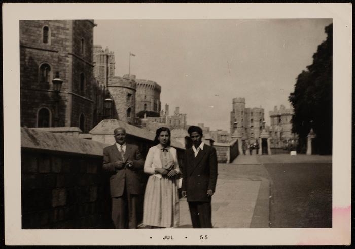 A Group Portrait of Fatima al-Muhin with Two of her Colleagues in Hollywood 