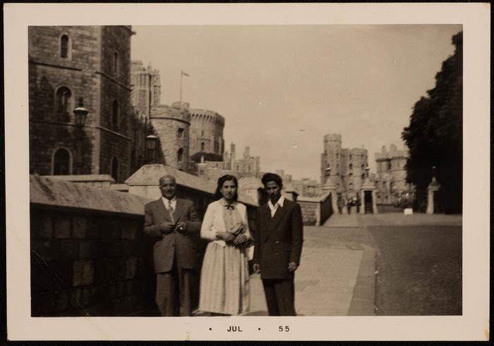A Group Portrait of Fatima al-Muhib with her Two Colleagues in Hollywood 