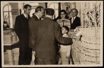 A Group Portrait at a Teaching Aids Exhibition  