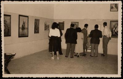 A Photograph of a Portion of a Gallery by Fatima al-Muhib 