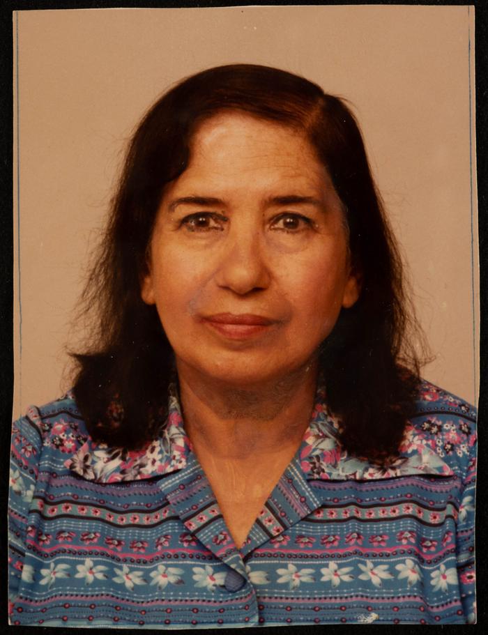 A Portrait of 80-Year-Old Fatima al-Muhib 