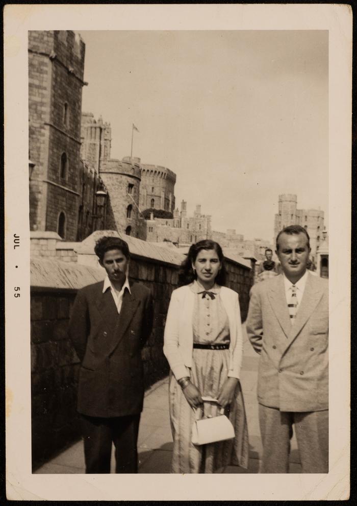A Group Portrait of Fatima al-Muhib with her Two Colleagues in Hollywood 