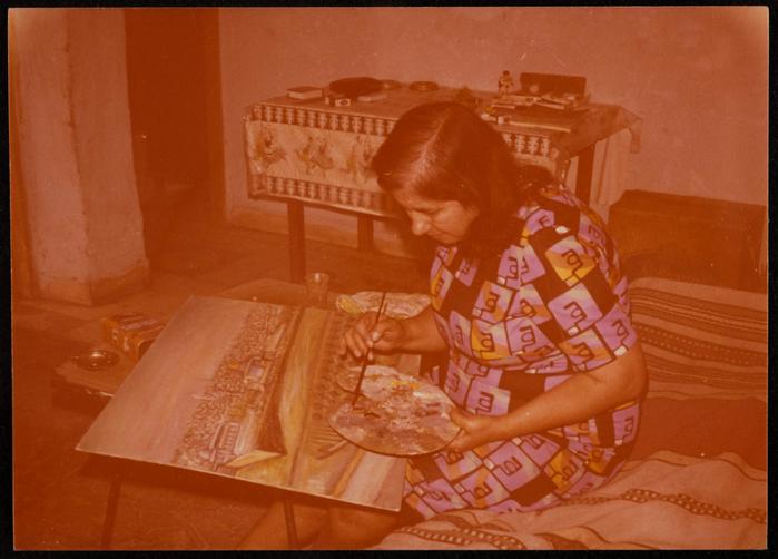 A Portrait of 70-Year-Old Fatima al-Muhib 