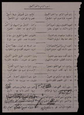 "I Love Drawing and Beautiful Art" , A Poem by Fatima al-Muhib
