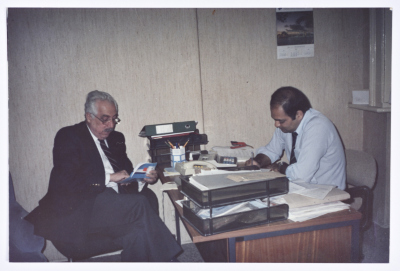 Mr. Ibrahim Dakkak in Beirut