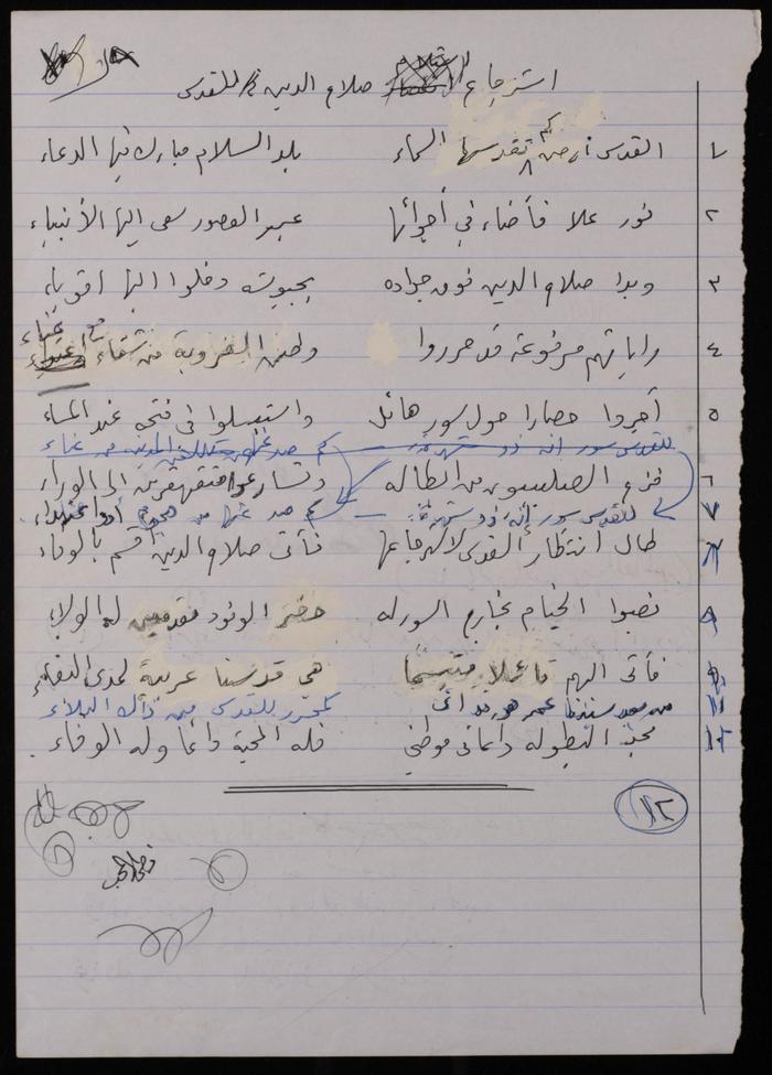 A Collection of Poems by Fatima al-Muhib 