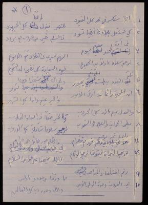 A Collection of Poems by Fatima al-Muhib 