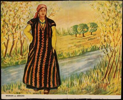 Fatima al-Muhib, the Women of Jericho, a Painting 