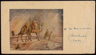 Fatima al-Muhib, a Christmas Greeting Card
