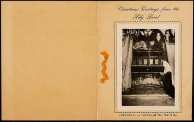 Fatima al-Muhib, a Christmas Greeting Card