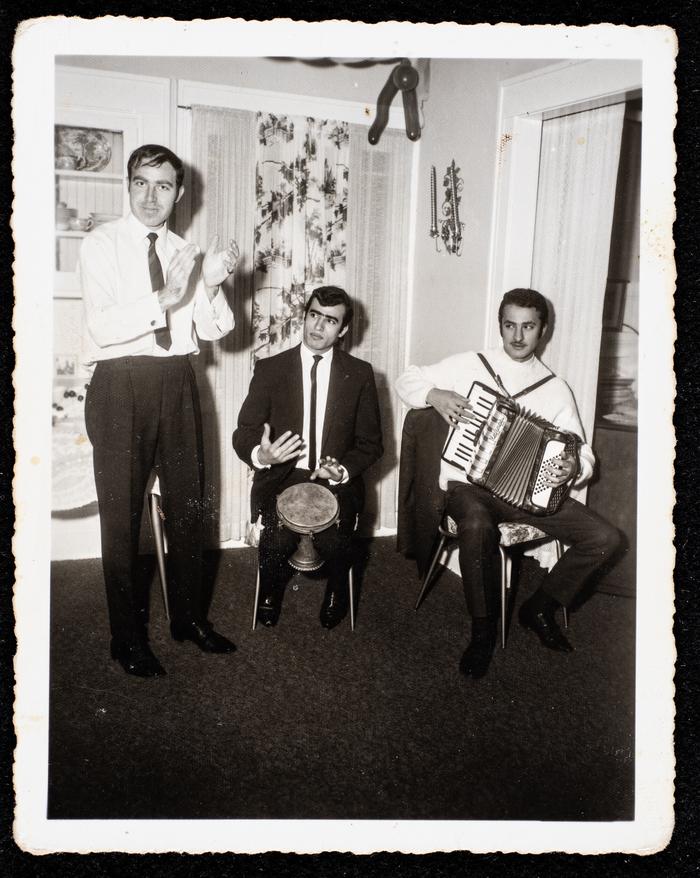 Raja Qare with a Musical Band, America, 1969 