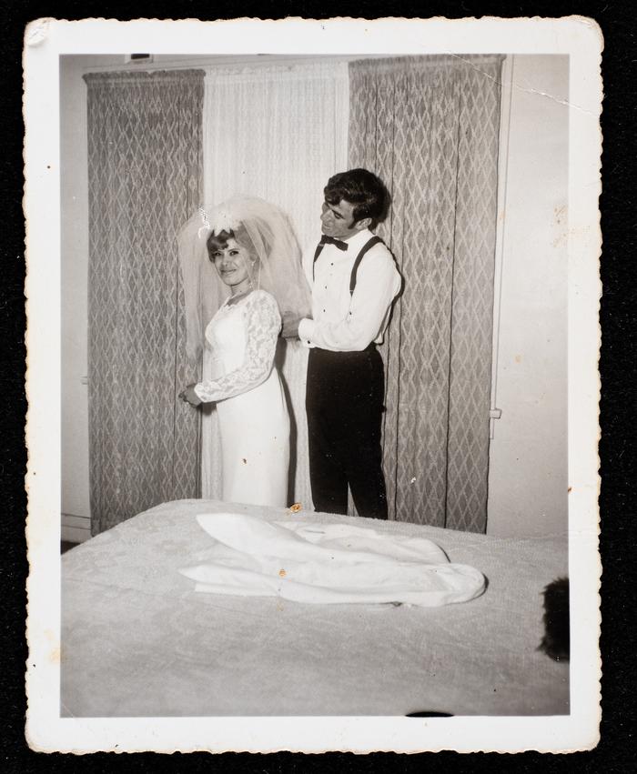 Salim Qare and his Wife Berta, America, 1969 