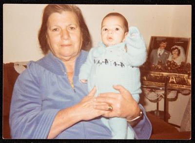 سلمى القرع مع نخلة فؤاد القرع