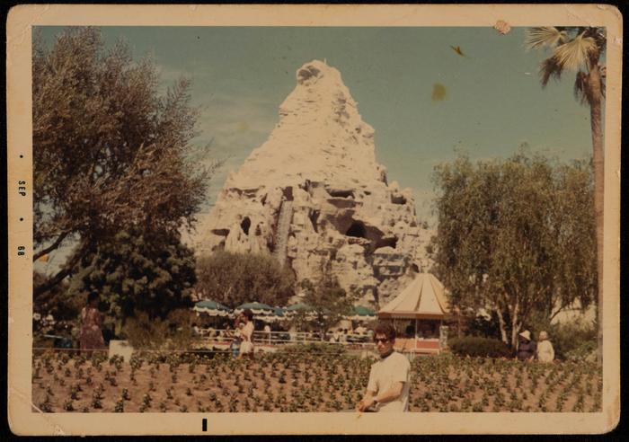 Salim Qare at Disneyland 