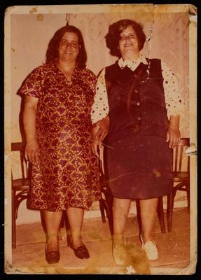 Rabea Abu al-Hawa and Her Sister, Ramallah 